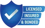 Licensed, Insured, & Bonded